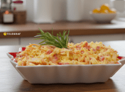 Цей салат з крабових паличок готується за лічені хвилини