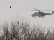 Воздушное пространство Украины нарушил российский вертолет Ми-8