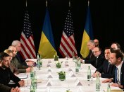 Украинская и американская делегации в Мюнхене