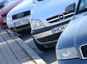 В Запорожье "евробляхи" устроили автопробег против штрафов 