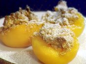 Фаршированные овсяными хлопьями абрикосы