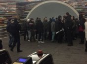 Активисты заблокировали метро "Крещатик"