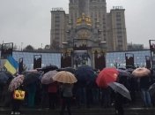 У Києві попрощалися з ветераном, який спалив себе на знак протесту (фото)