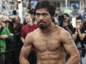 Пакьяо провел открытую тренировку перед боем с Хорном