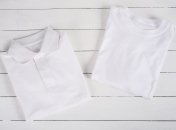 Комір футболки стане знову охайним