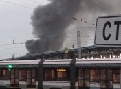 Пожар в Москве