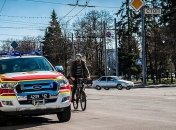 По Украине курсируют спецавтомобили, информирующие о карантине (Видео)