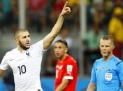 Карим Бензема - лучший игрок матча Швейцария - Франция