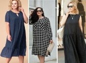 Как скрыть живот под платьем