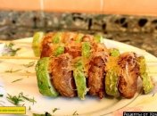 Приготувати такий шашлик із кабачка та фаршу дуже просто