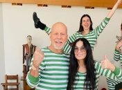 Экс-супруги Брюс Уиллис и Деми Мур проводят карантин вместе (Фото)