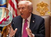 Дональд Трамп и женские ноги