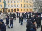 В Одессе "развели" сотни людей, собрав на митинг за несуществующего кандидата