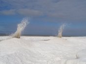 Ледяные извержения: На озере Мичиган обнаружили вулканы