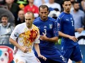 Результат матча Италия - Испания 2:0 на Евро-2016