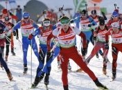 Биатлон: Гонка преследования 12,5 км, мужчины