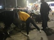 ДТП в Николаеве: легковушка влетела в столб 