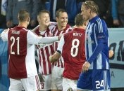 Лига Европы. "Ольборг" сенсационно громит "Динамо"