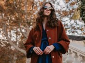 Выбирайте пальто с четкой линией плеча