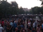 В Ереване силовики в полном обмундировании покинули свои позиции