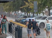 Град с 10 копеек - в Днепре прошел сильный летний дождь (фото, видео) 