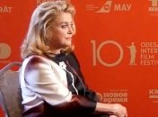 Одесский кинофестиваль 2019: Катрин Денев презентовала фильм "Прощание с ночью"