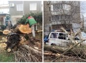 В Одессе бушует непогода