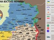 Карта АТО на востоке Украины (9 июля)