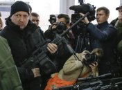 Турчинов: Сила наших бойцов – в оружии и чрезвычайной силе духа