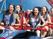 Обнародовано видео самых высоких американских горок (Видео)