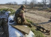 Ситуация на Донбассе: ранен украинский военный 