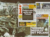 Передовиці світових газет вийшли зі звинуваченнями росії в ескалації війни