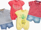 Летняя одежда для детей: 15 песочников для мальчиков и для девочек