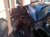 На Полтавщине легковушка врезалась в грузовик, травмирован ребенок