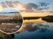 В озері Байда в Запоріжжі зничився рівень води