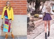 Мода 2019: варианты осенних нарядов с плиссированными юбочками (Фото)