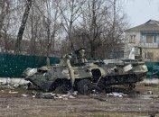 Подбитая техника россиян