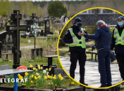 В полиции призывают ограничивать время пребывания в местах захоронений