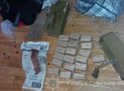 В Сумской области правоохранители изъяли у военного партию боеприпасов