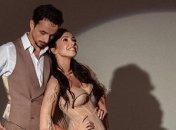 "Лед и пламень": Екатерина Кухар с мужем снялись для украинского глянца (Фото)