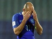 "Это шок": Роббен о поражении Нидерландов в матче с Болгарией