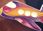 Искусство бумагокручения: сказочные роботы турецкой художницы (Фото)