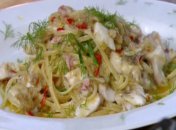 Лингвини с кефалью