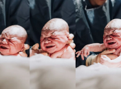 Женщина сфотографировала момент рождения своего сына