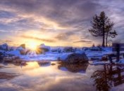 Погода в Украине 24 февраля: преимущественно без осадков, местами дождь