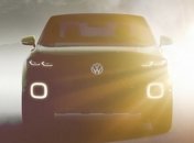 Volkswagen опубликовала первые тизеры небольшого кроссовера