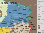 Карта АТО на востоке Украины (23 апреля)