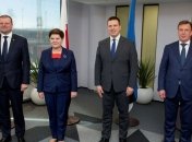Премьеры стран Балтии и Польши обсудили вопросы безопасности в регионе