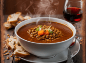 Суп из чечевицы станет вашим любимым блюдом (изображение создано с помощью ИИ)