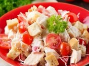 Салат получается очень вкусным